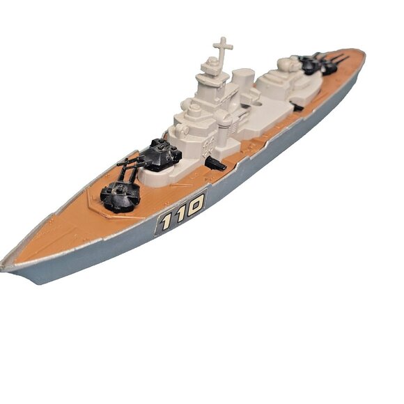 Matchbox Sea Kings K-303 Battleship Vintage 1978 Lesney England Diecast Navy Toy - Picture 1 of 13